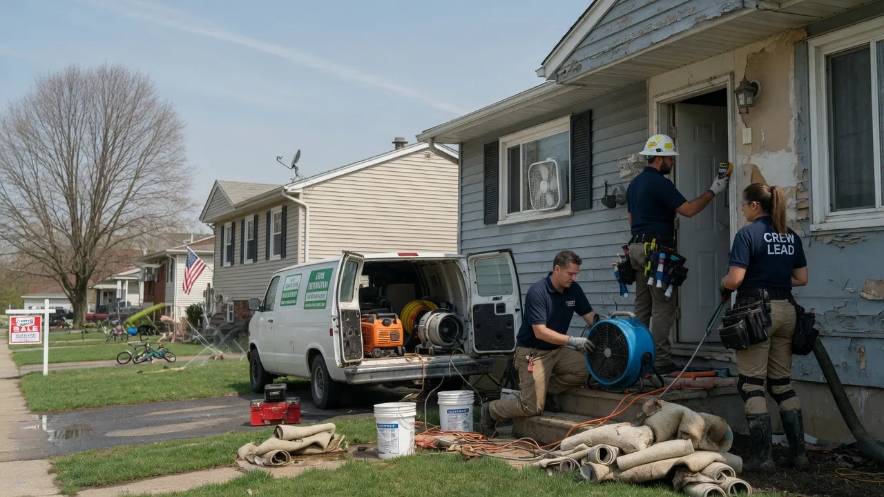 Flood Cleanup in Villanueva, NM near me